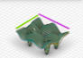 3d design facade building  with rhino grasshopper